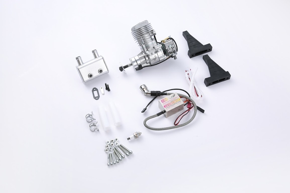 RCGF 20CC Rear Exhaust BM Benzinmotor Stinger