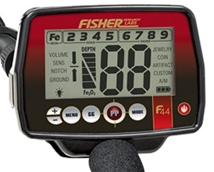 Fisher F44 metaldetektor