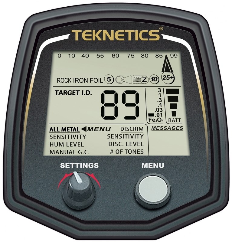 Teknetics T2 metaldetektor