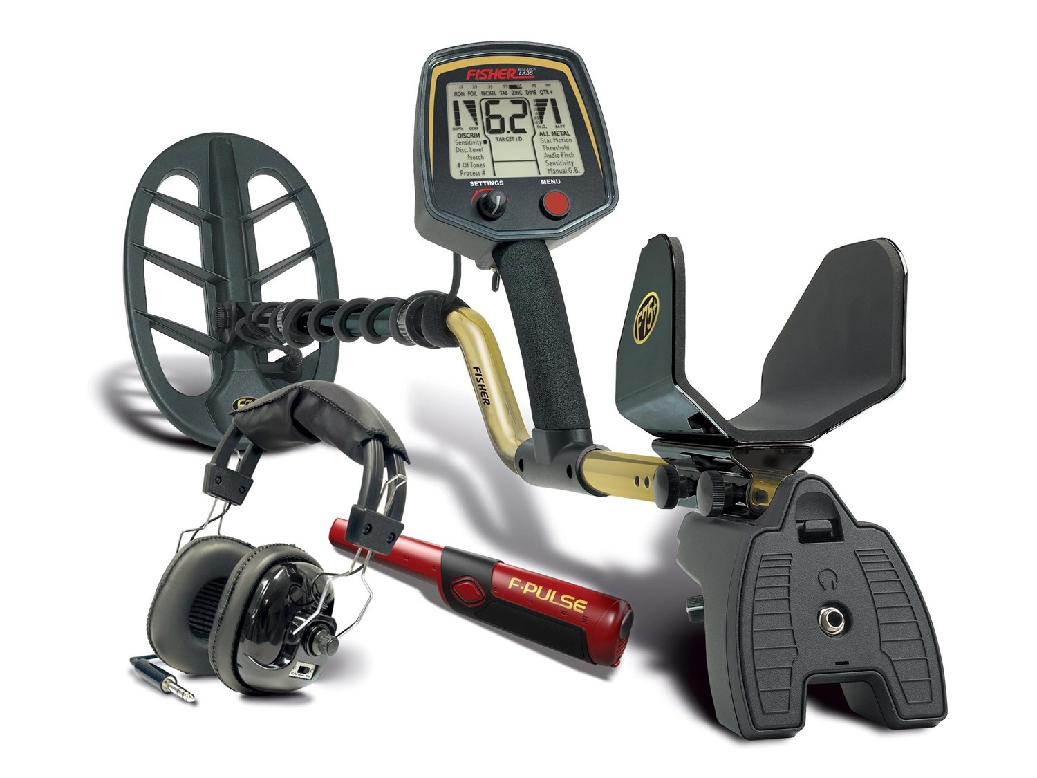 Fisher F75 + metaldetektorpakke