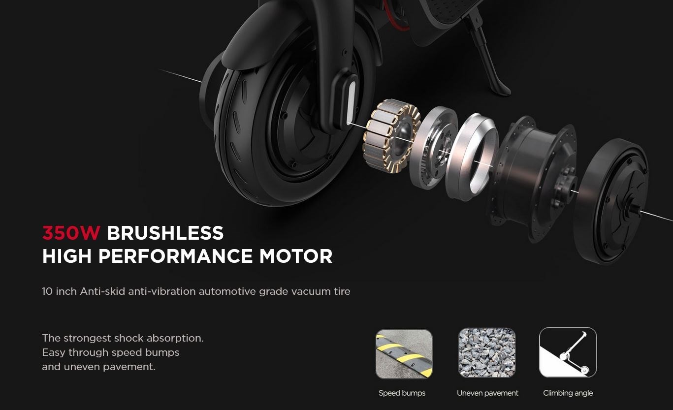 SmudRide 350LR - El-scooter 20 km/t