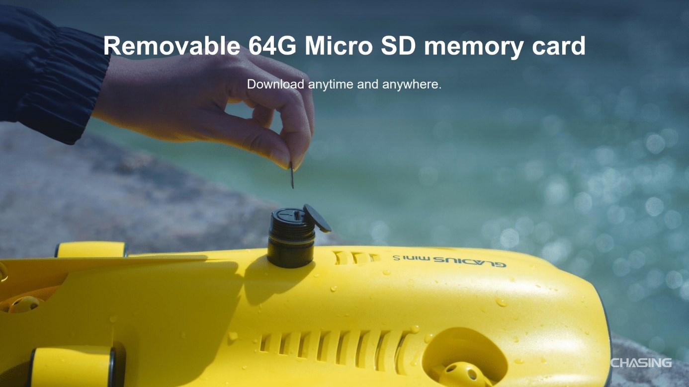 Gladius mini S 200m - undervands drone / ROV