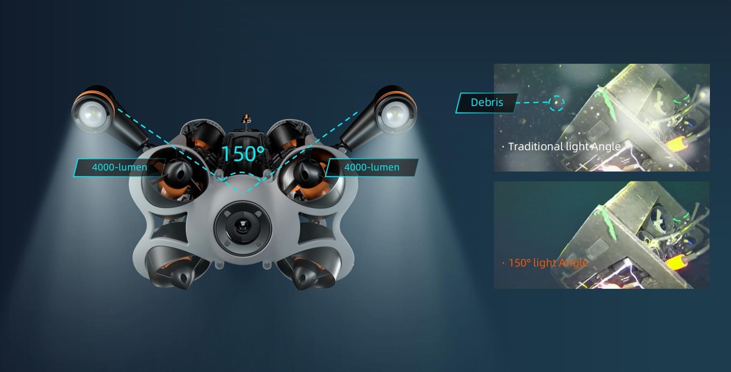 Chasing M2 Pro Max Standard - Undervandsdrone