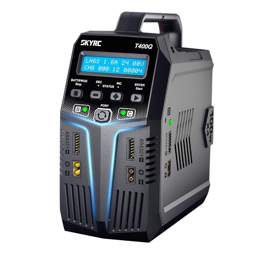 SkyRC T400Q 4x100W Computeroplader