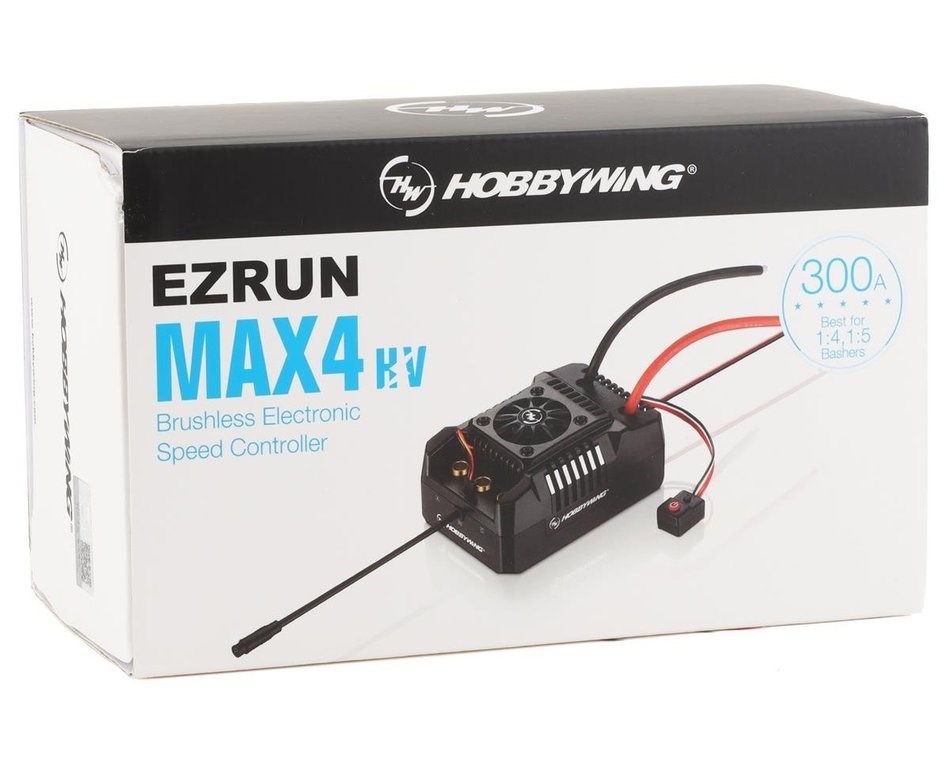 Hobbywing EzRun Max4 300A Børsteløs ESC 6-12s
