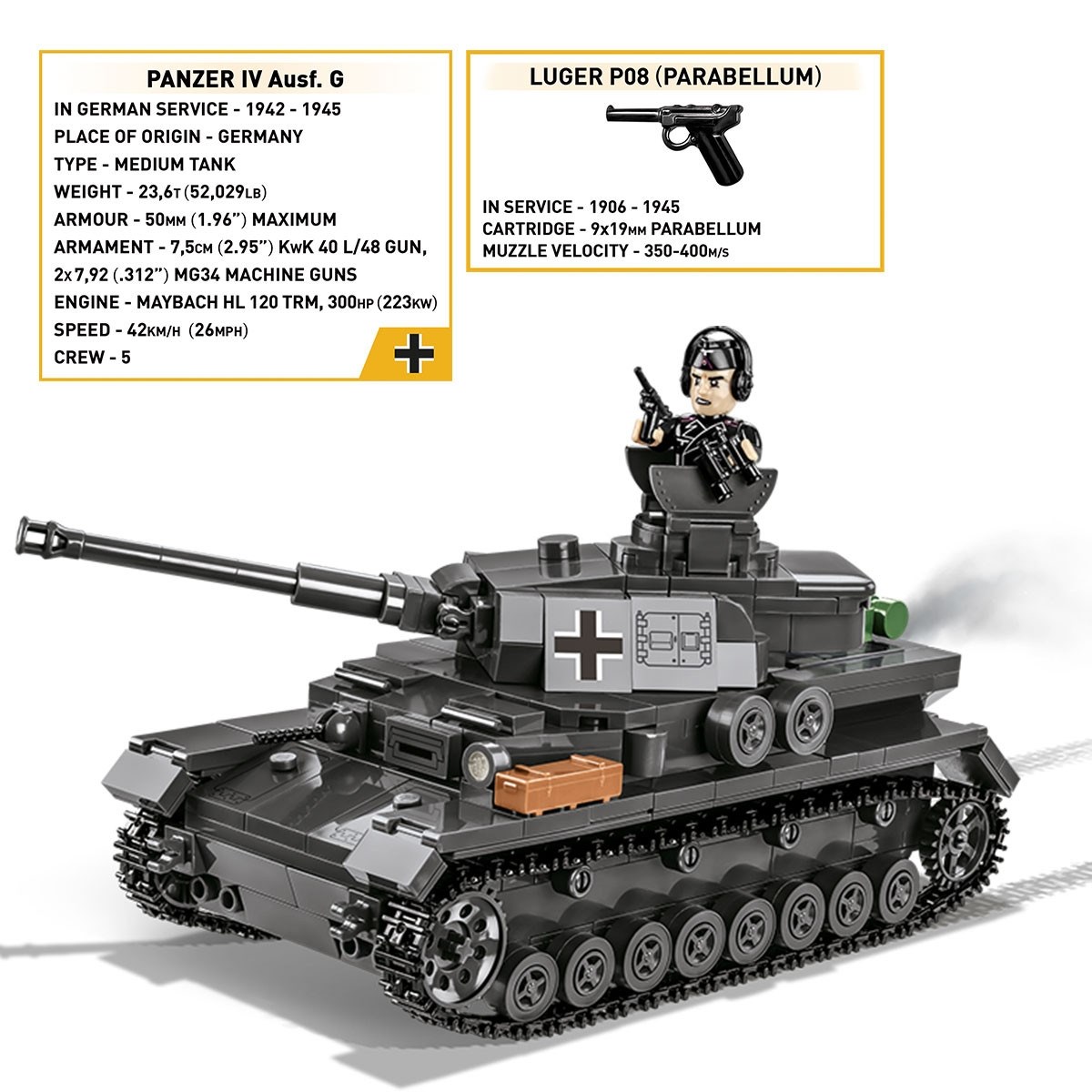 Cobi Panzer IV Ausf.G