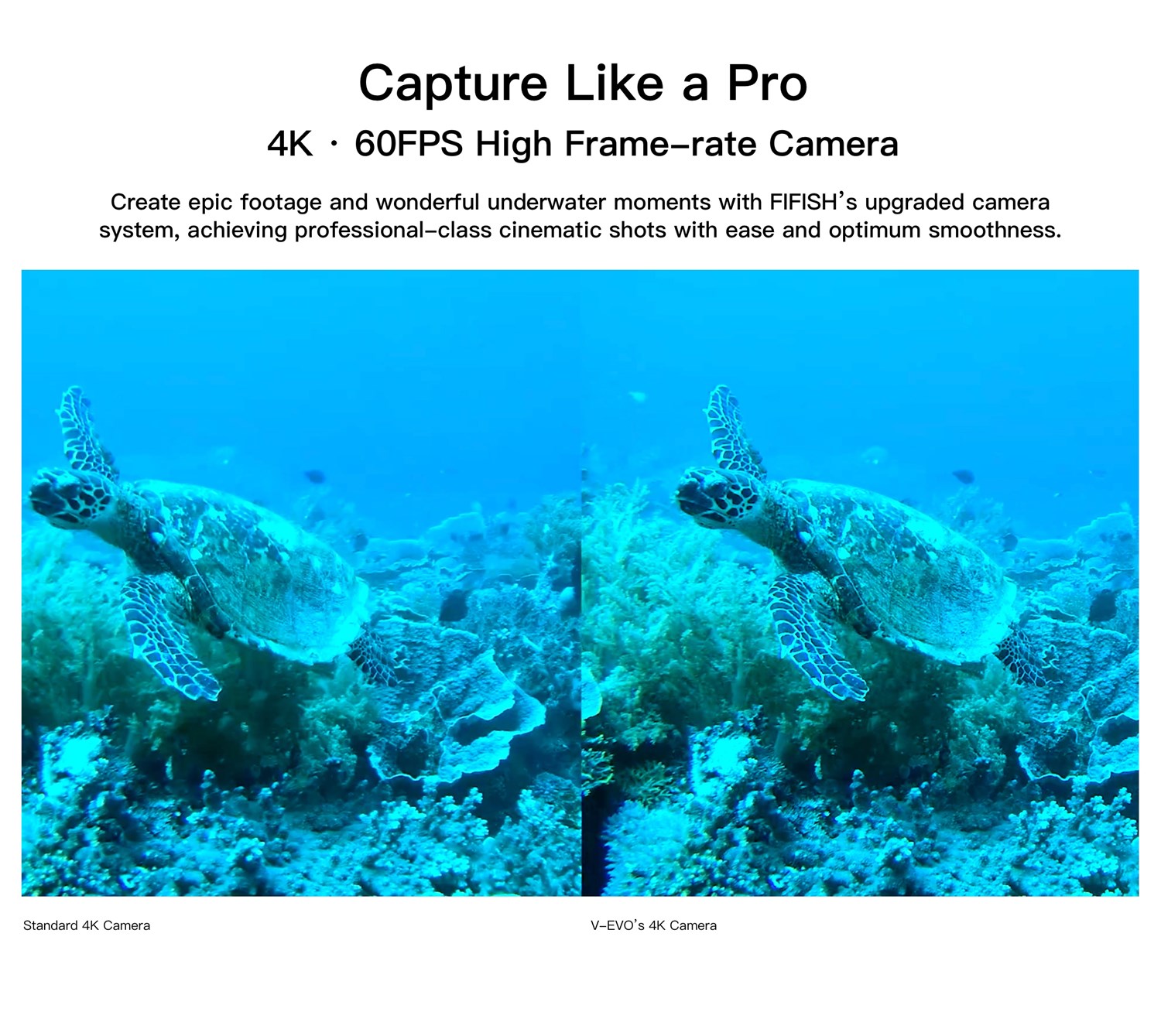 FIFISH V-EVO 100m - Undervandsdrone/ROV