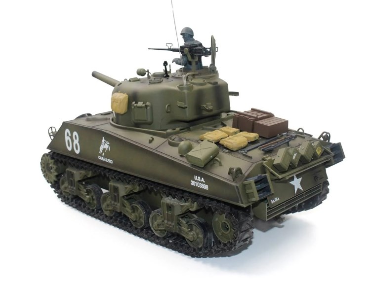 Battle Tank 1:16 - M4A3 Sherman - Airgun & IR