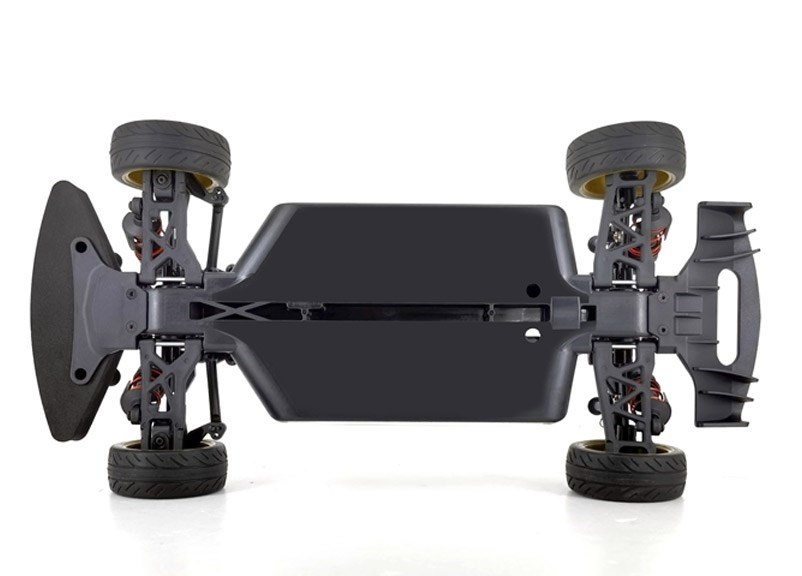 HSP GT On-Road - 1:10 Børsteløs Gul: Komplet