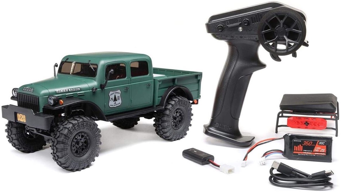 Axial SCX24 Dodge Power Wagon Crawler 4WD Grøn