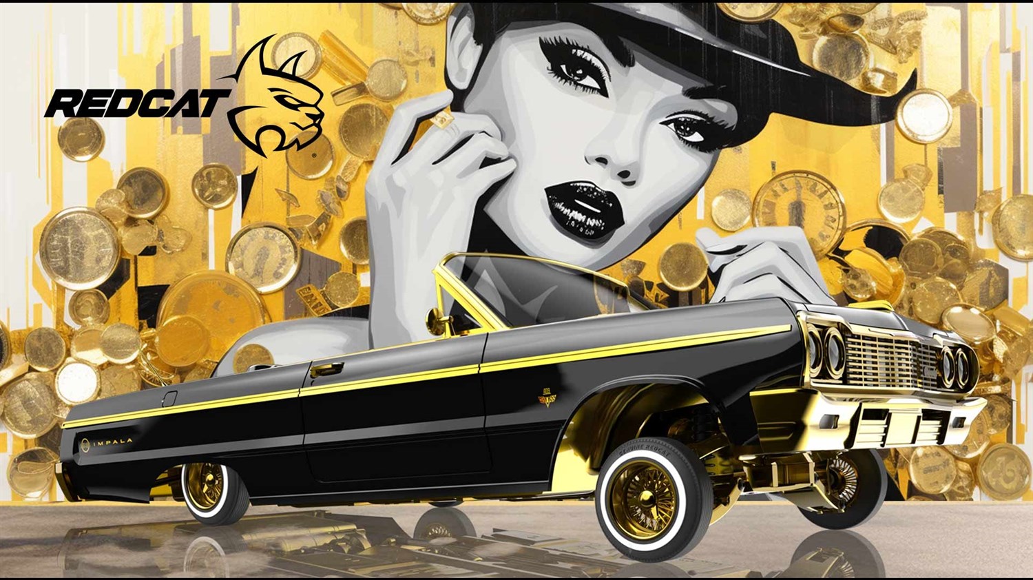 RedCat SixtyFour Hopping Lowrider - Gold Digger