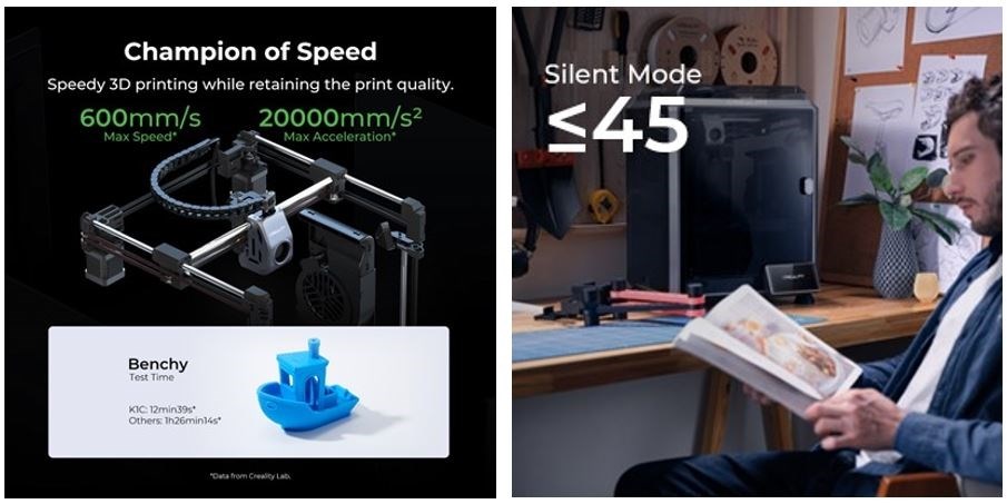 Creality K1C - 3D printer