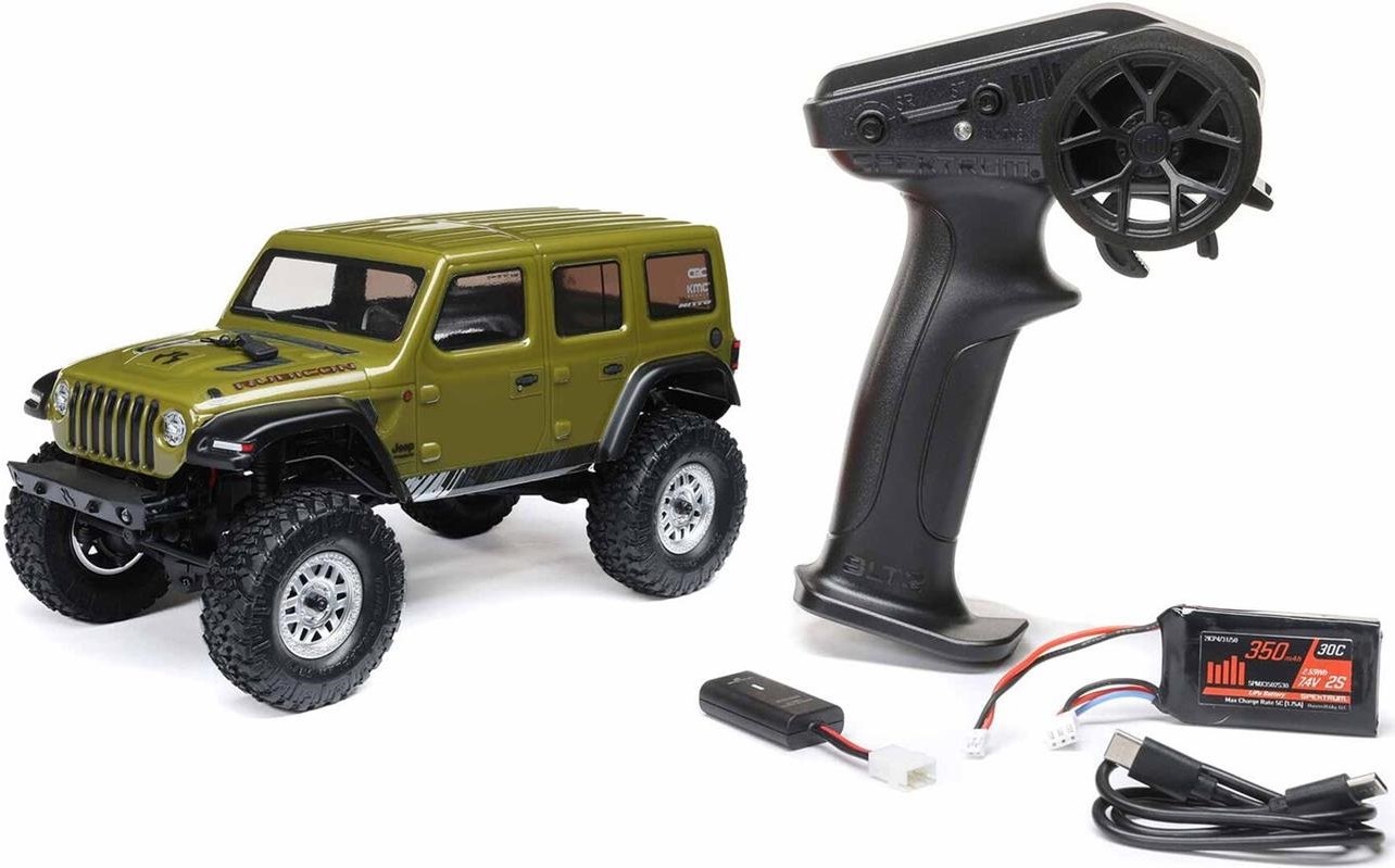 Axial SCX24 Jeep Wrangler V3 Crawler 4WD Grøn
