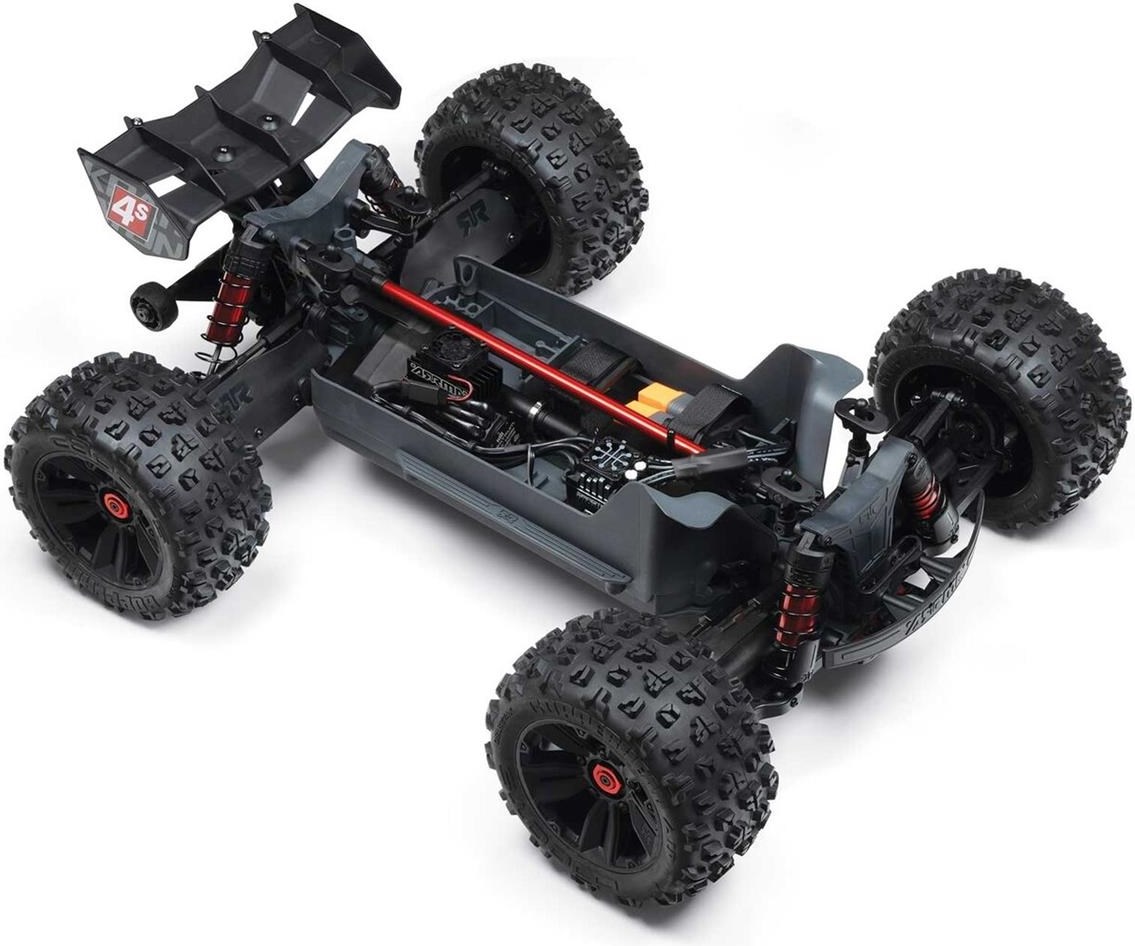 ARRMA Kraton 4S V2 BLX 4WD Rød 1/10 - RTR
