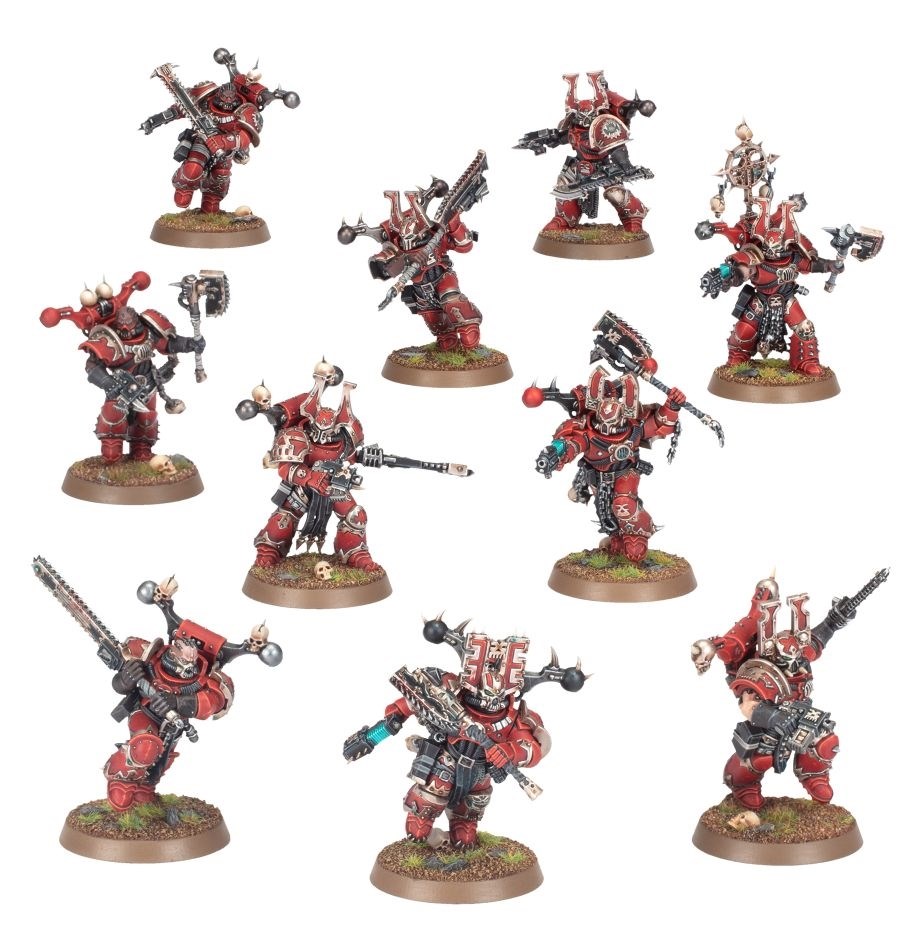 Warhammer 40K Khorne Berzerkers