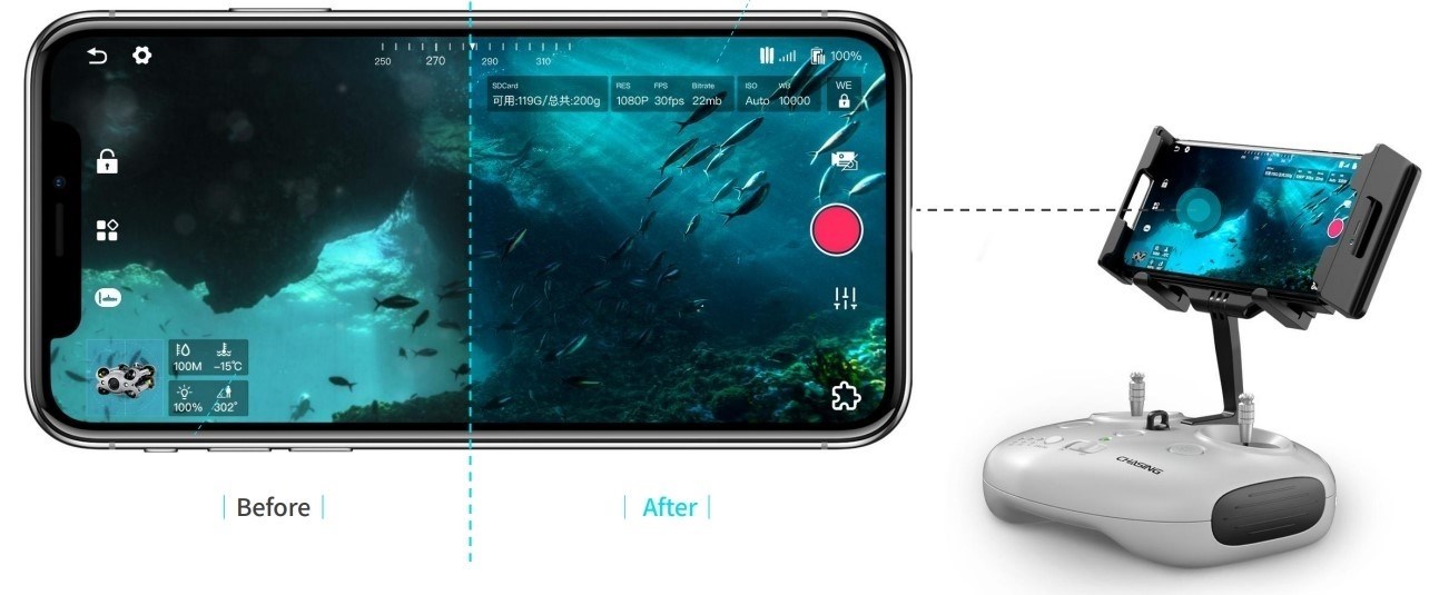 Chasing M2 S Lite - Undervandsdrone/ROV