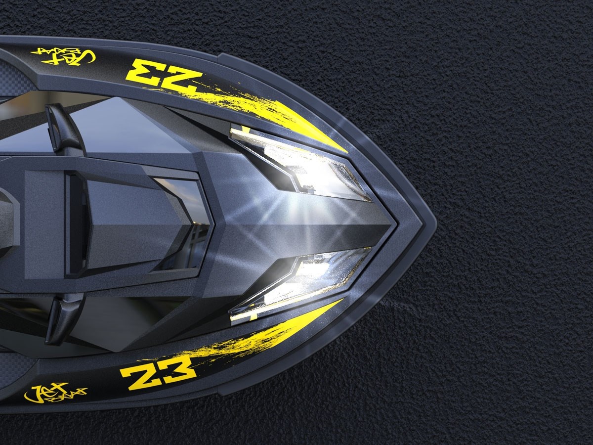 UDI Inkfish Waterjet - Børste RTR