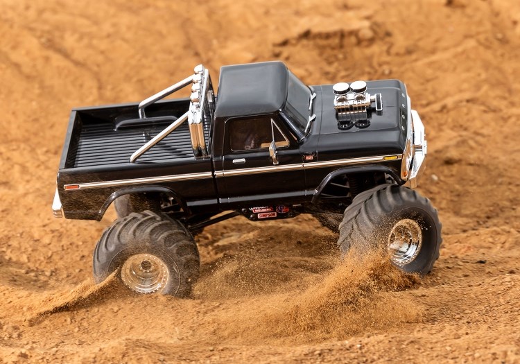 Traxxas TRX-4MT F-150 Sort 1/18 RTR