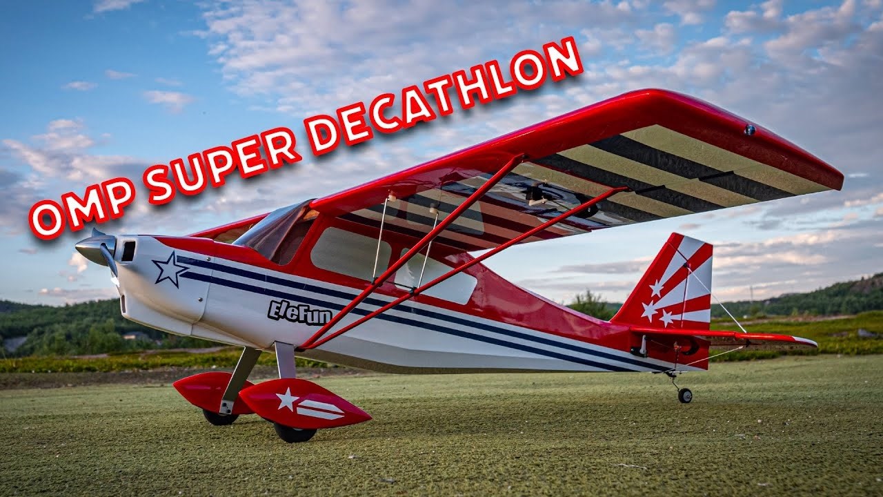 OMP Hobby Super Decathlon 55 tommer V2 Rød PNP