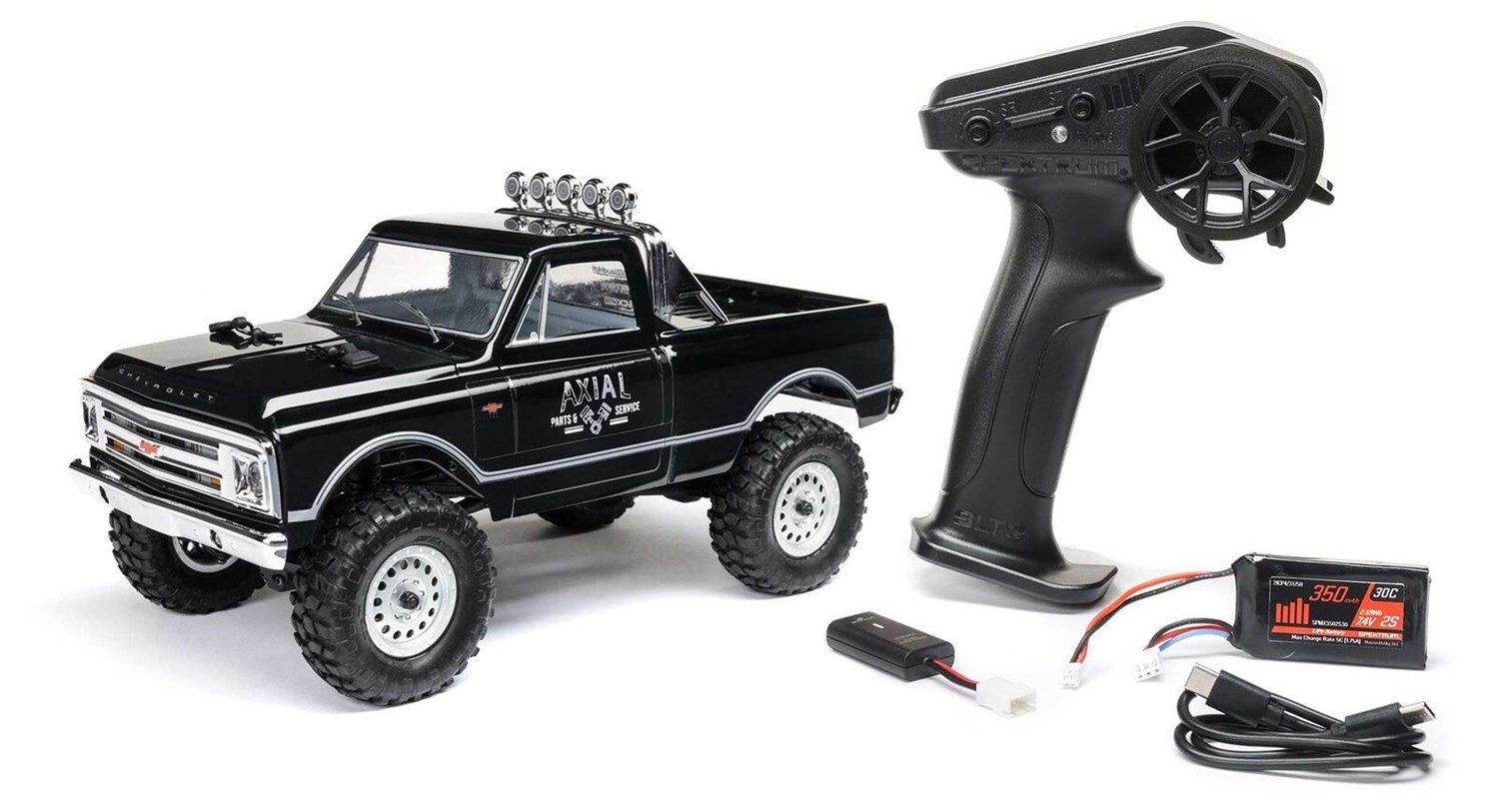 Axial SCX24 1967 Chevrolet C10 Crawler 4WD Sort