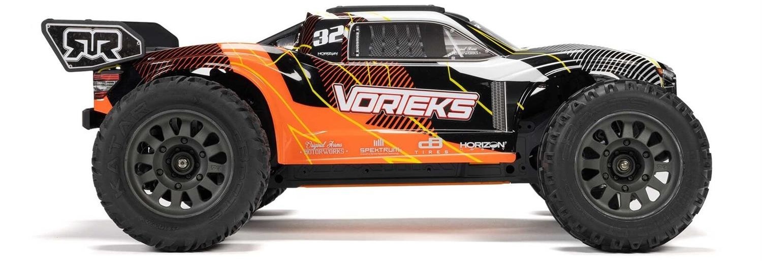 ARRMA Vorteks Mega 550 2WD Orange - Komplet