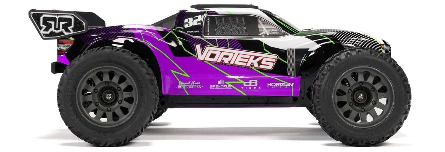 ARRMA Vorteks Mega 550 2WD Lilla - Komplet