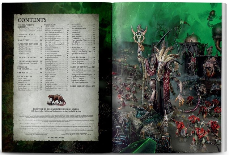 Age of Sigmar Chaos Battletome - The Skaven