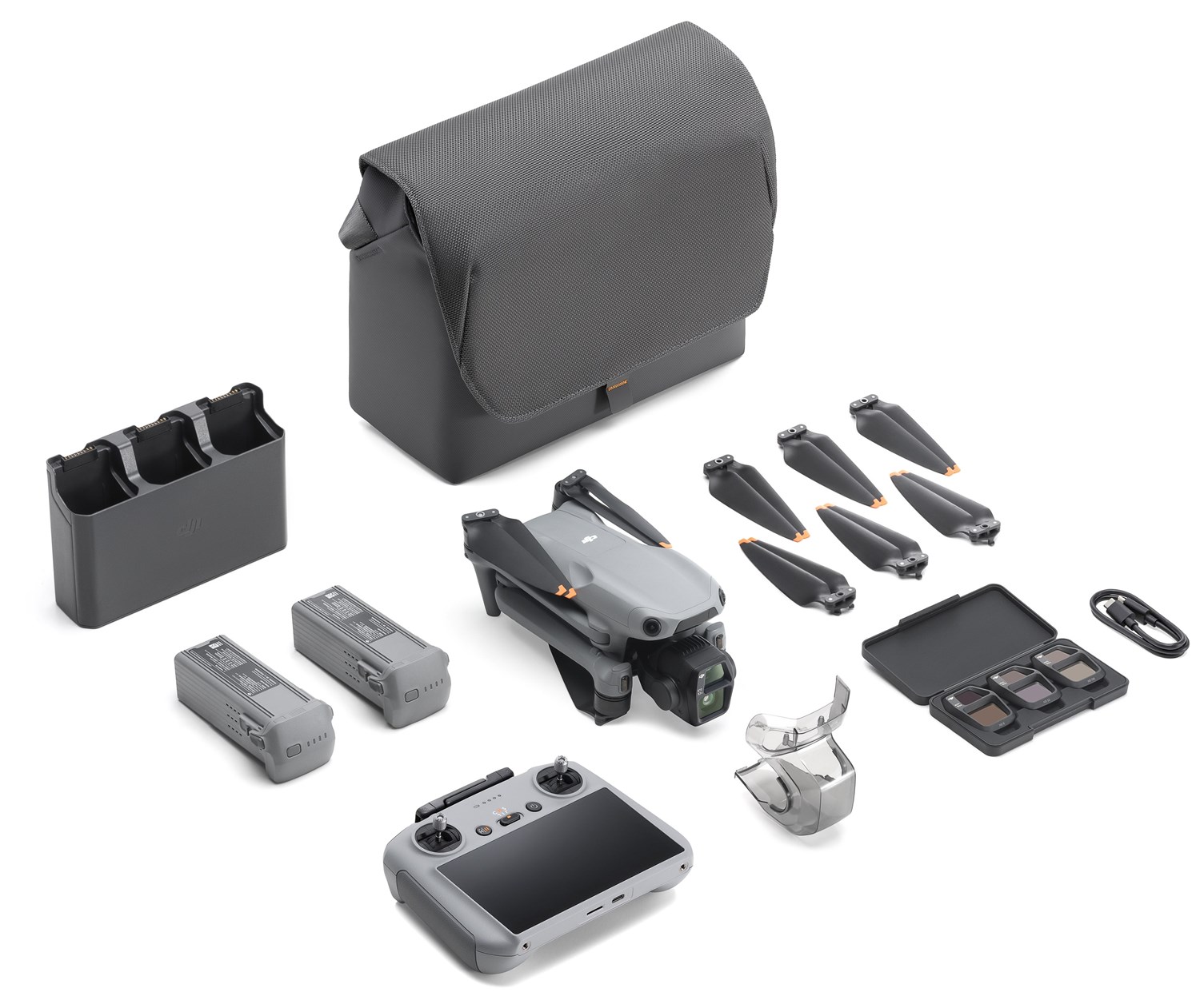 DJI Air 3S Fly More Combo m/DJI RC 2