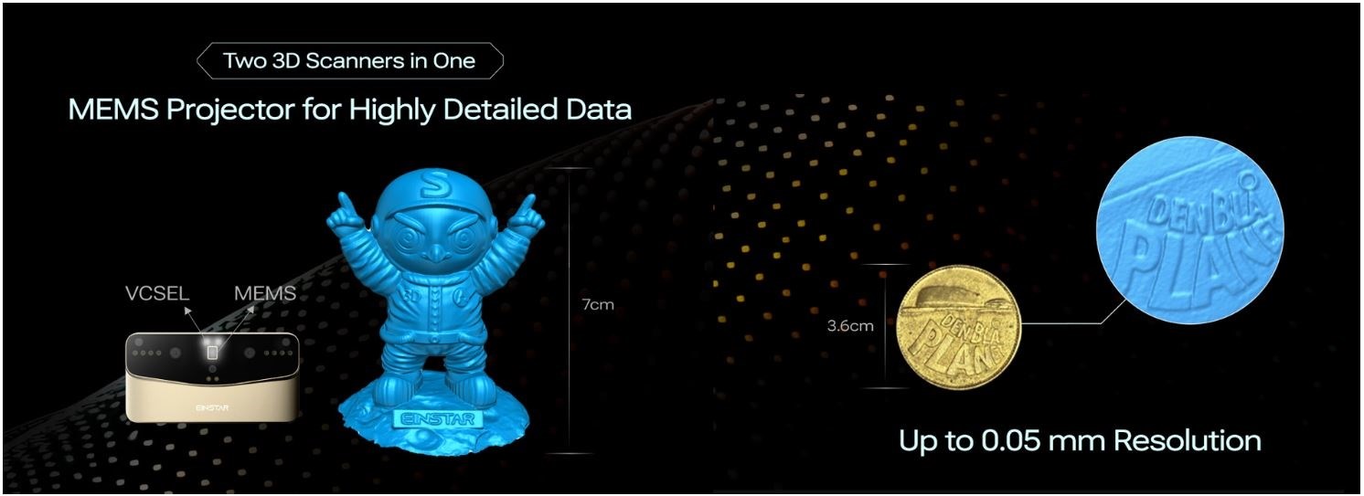 Einstar Vega 3D-scanner