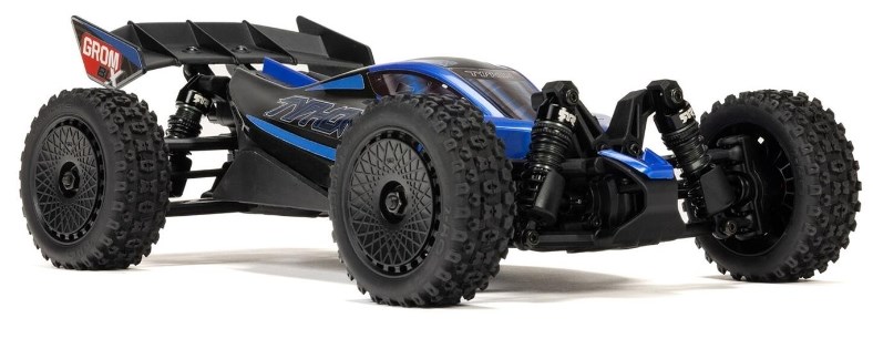 ARRMA Typhon Grom 223S BLX 4WD Blå/Sort - RTR