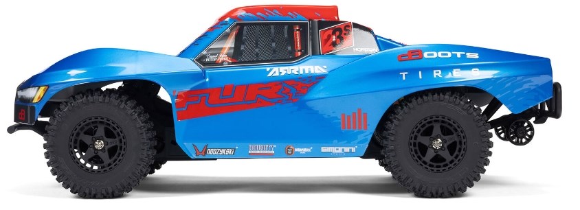 ARRMA Fury 1/10 223S BLX 2WD Blå - RTR