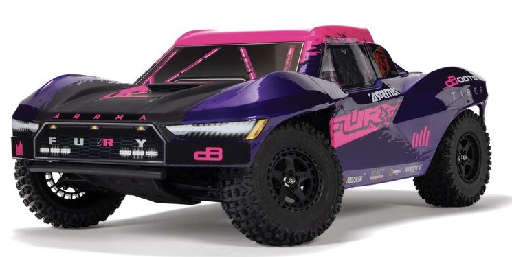 ARRMA Fury 1/10 223S BLX 2WD Lilla - RTR