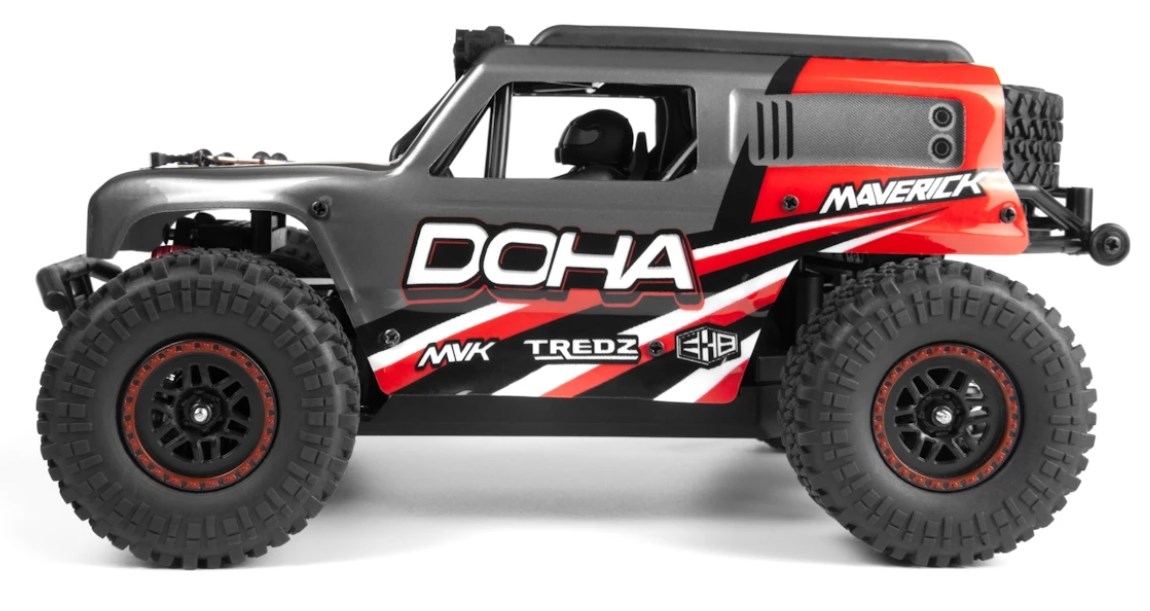 Maverick Doha 1/20 Desert Truck Rød - Komplet