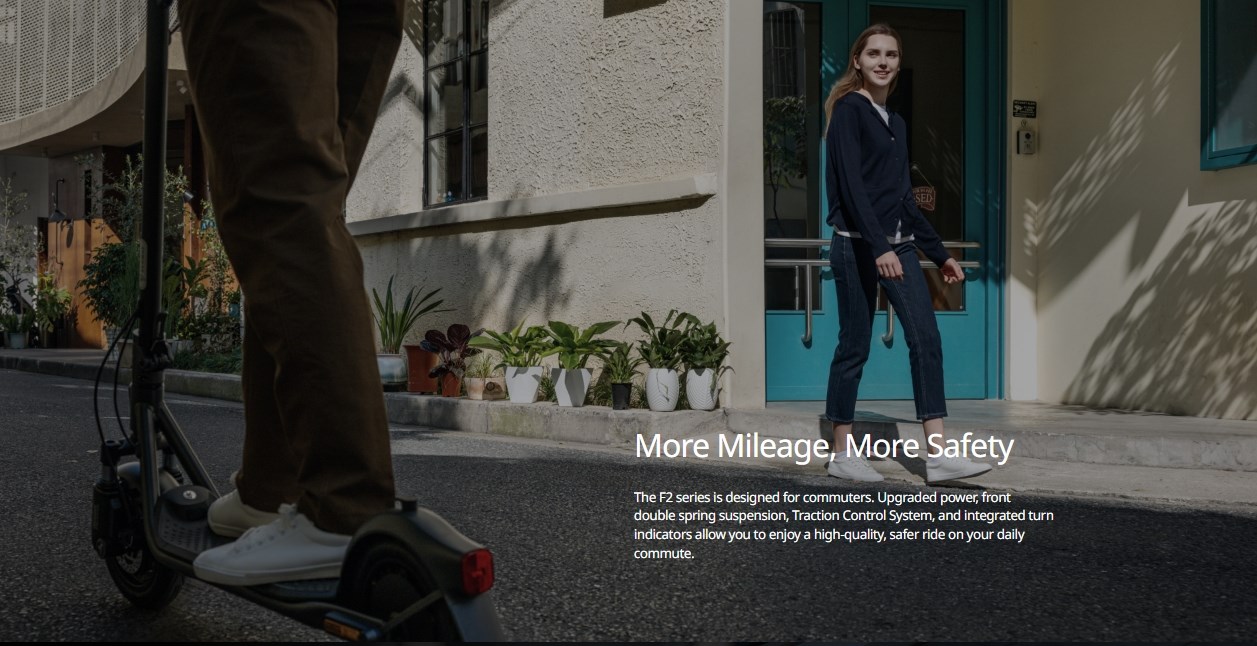 Ninebot F2 II D - El-løbehjul