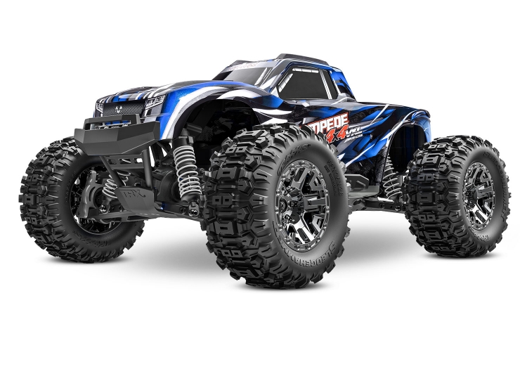 Traxxas Stemplet 4x4 VXL RTR TQI TSM HD Blå