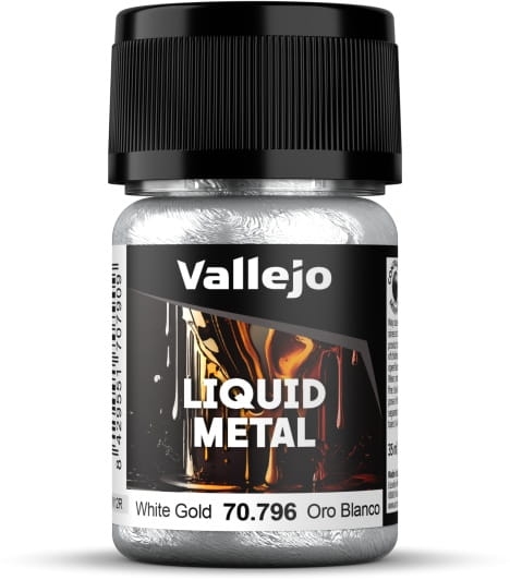 Vallejo Flydende metal 70.796 hvidguld